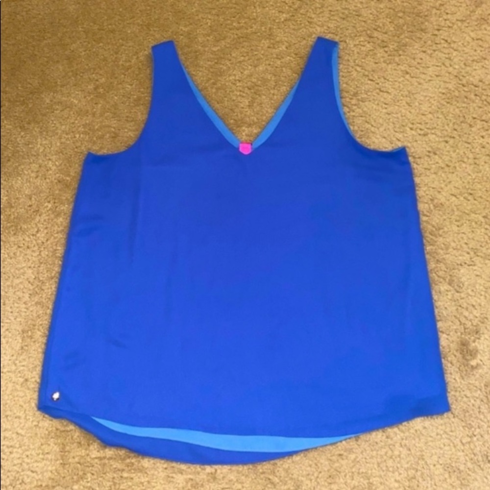 💙🔹Lilly Pulitzer Florin Reversible Top🔹💙